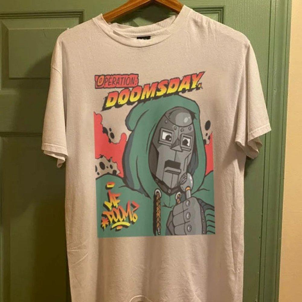 Mf Doom Rapper Doomsday 90S Rap T Shirt,  Mf Doom Operation Doomsday 90S